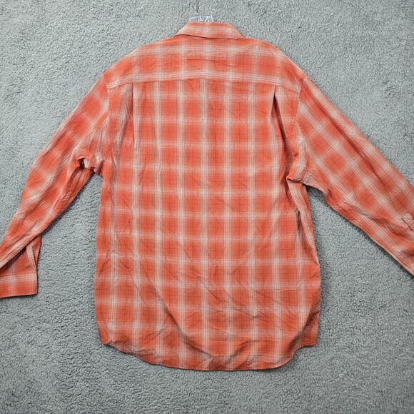Duluth Trading Co Lot of 2 Men's Shirts Red / Orange Size L Tall - Picture 13 of 16